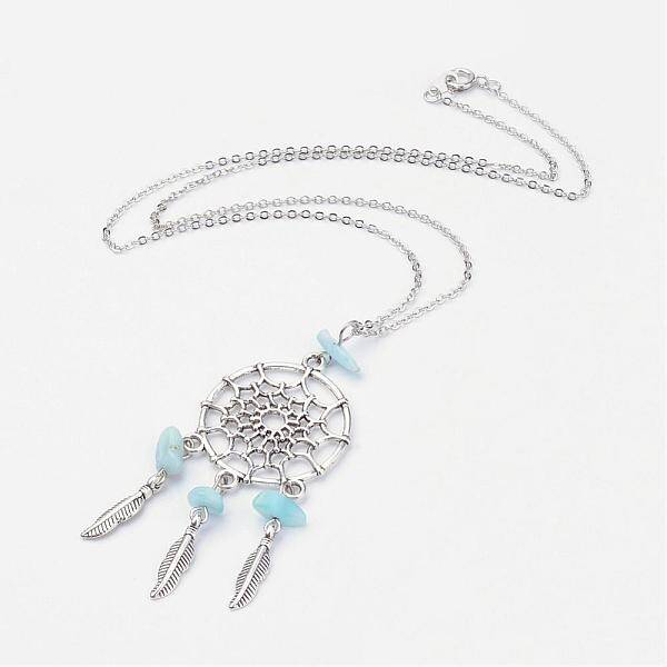 Alloy Pendant Necklaces