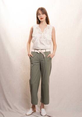 Pants F2386 Army-Green | Color: ARMY GREEN | Size: L