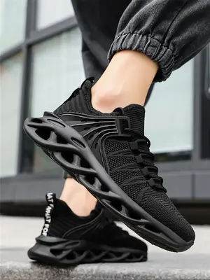 Men's 2024 Summer Mesh Breathable Lightweight Running Shoes, Summer Casual Sporty Low Top Sneakers for Outdoor Training, Sol...