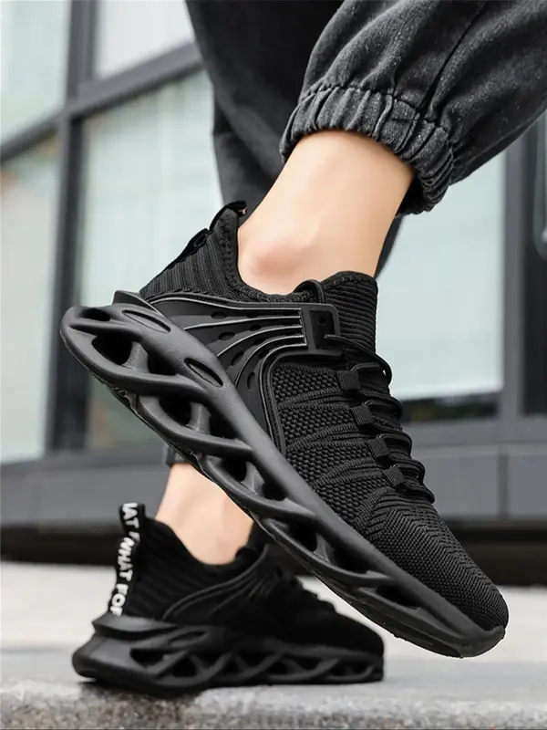 Men's 2024 Summer Mesh Breathable Lightweight Running Shoes, Summer Casual Sporty Low Top Sneakers for Outdoor Training, Sol...