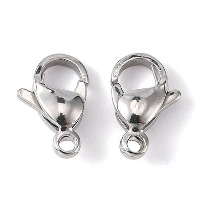 Tarnish Resistant 304 Stainless Steel Lobster Claw Clasps