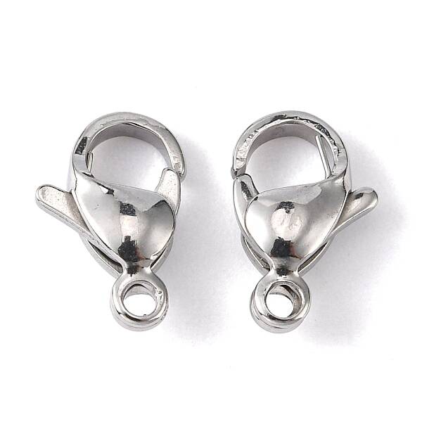 Tarnish Resistant 304 Stainless Steel Lobster Claw Clasps