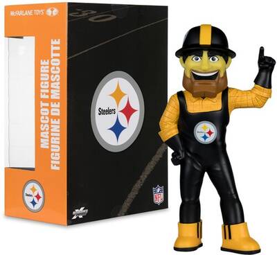 McFarlane SportsPicks - NFL - Steely McBeam (Pittsburgh Steelers) 8 Posed Figure