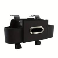 Car seat rear storage box - fashionable and practical, suitable for family adventures - cup holder, tissue box and hook - per...