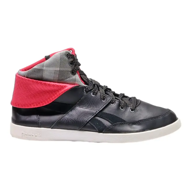 REEBOK High Top Trainers Black Synthetic Womens UK 6.5