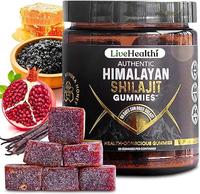 Pure Himalayan Shilajit Gummies I with Pomegranate Oil Flavor | Lab Tested I Fulvic Acid & 85+ Trace Minerals I 100% Natural ...