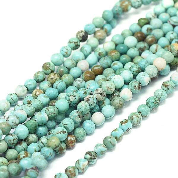 Natural Howlite Beads Strands