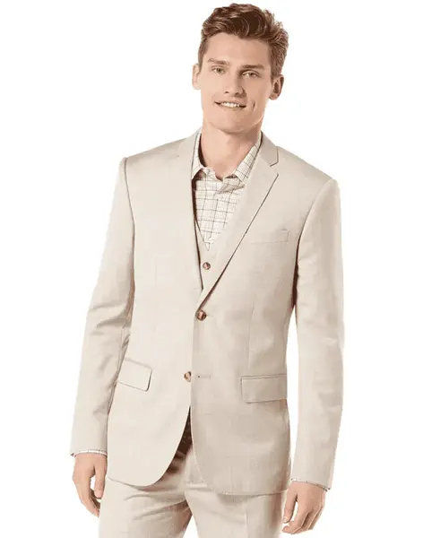 Beige Wedding Suits