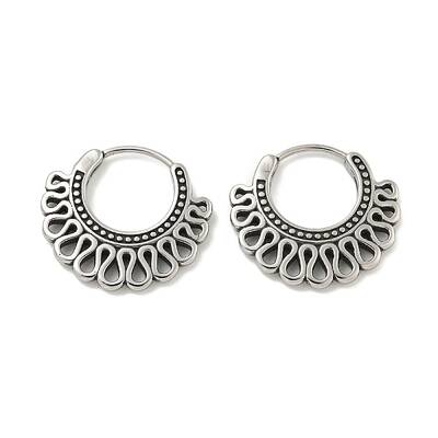 316 Surgical Stainless Steel Hoop Earrings