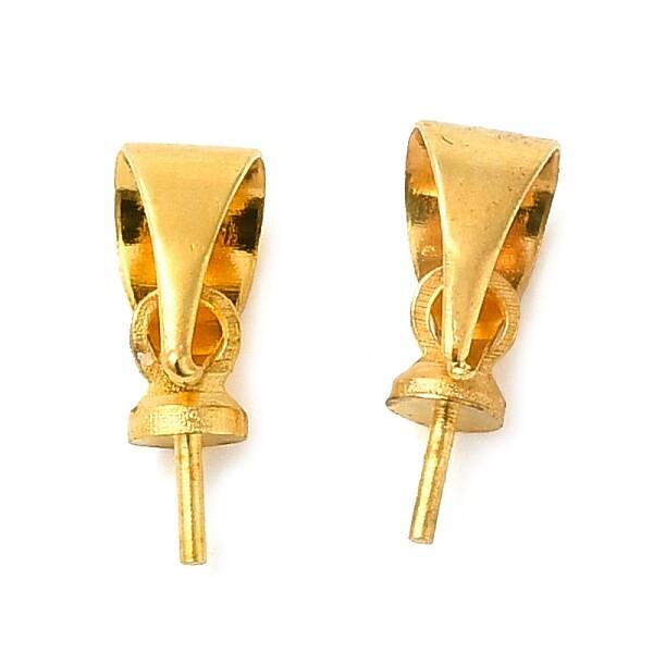 Brass Screw Eye Pin Peg Bails