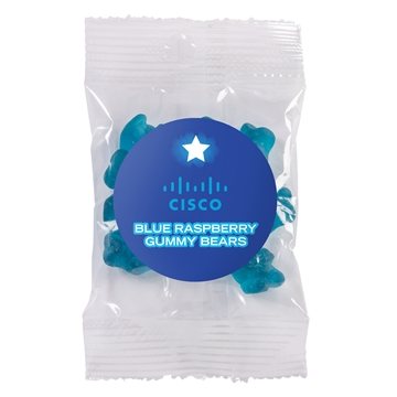 250 Promotional Candy By Color 1 oz Goody Bag with Gummy Bears - ...