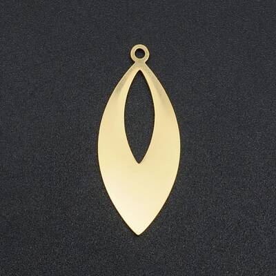 201 Stainless Steel Open Back Bezel Pendants