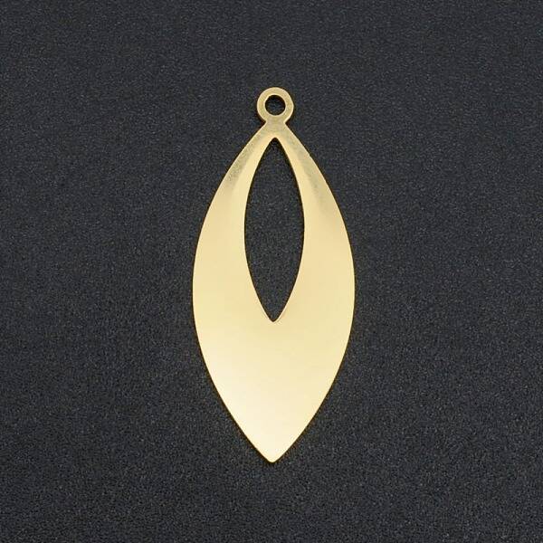201 Stainless Steel Open Back Bezel Pendants