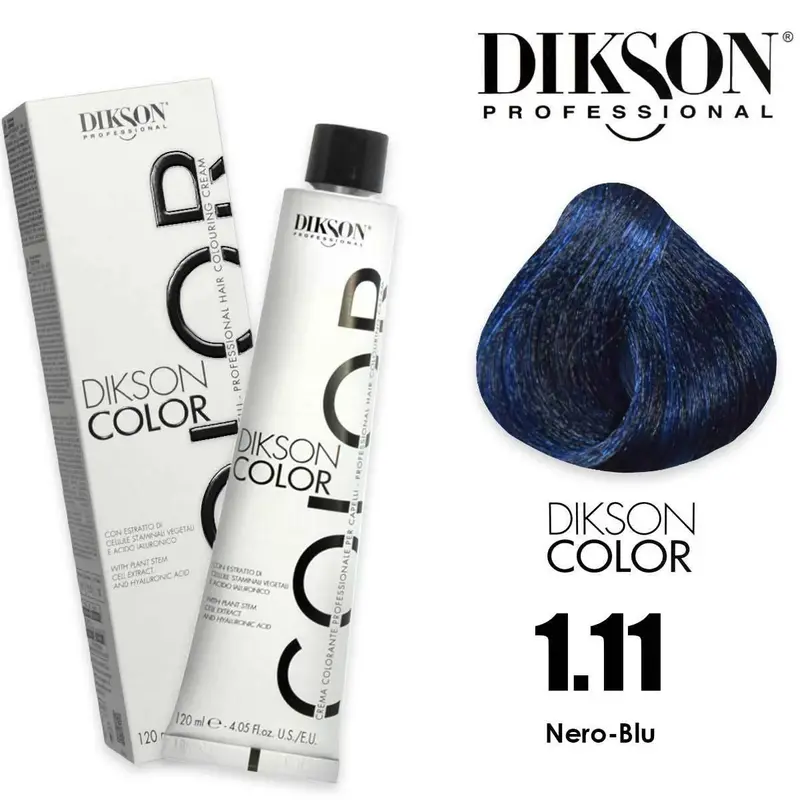 Dikson Color 120 Ml 1.11 - 111 Black Blue