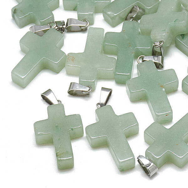 Natural Green Aventurine Pendants