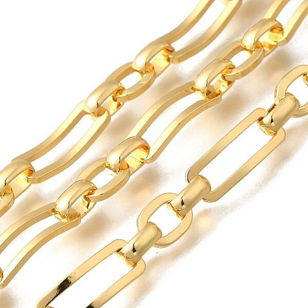 Rectangle Brass Link Chains