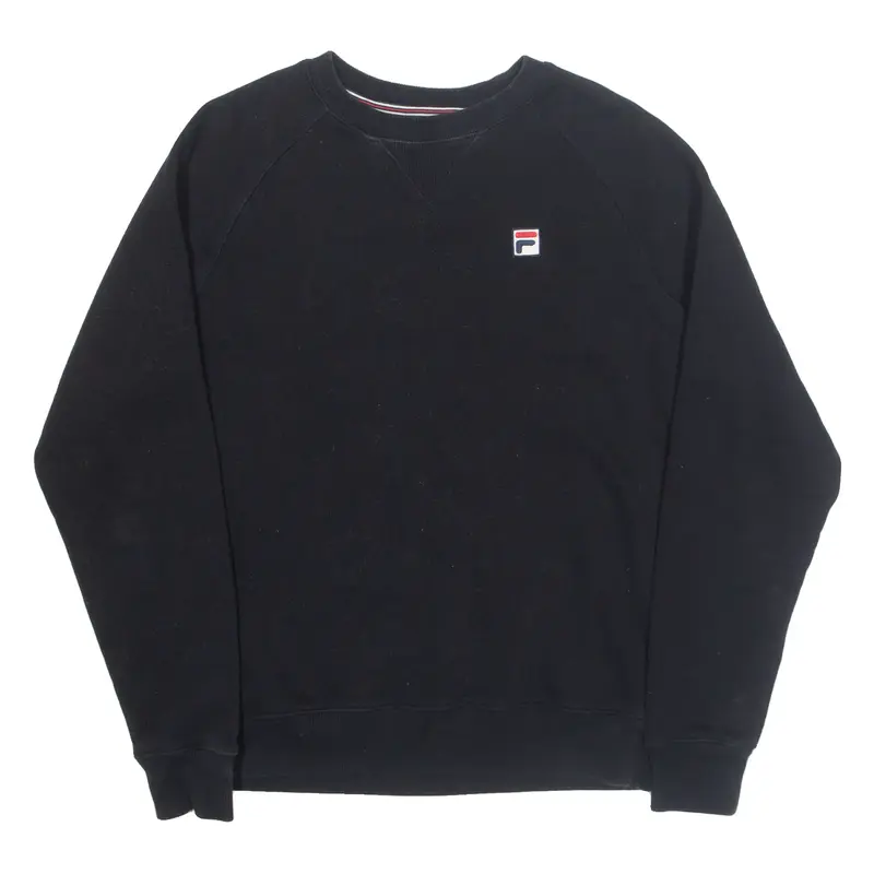 FILA Mens Sweatshirt Black XS