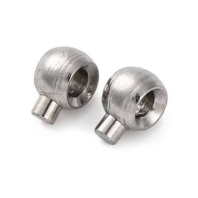 Ion Plating(IP) 304 Stainless Steel Crimp Beads