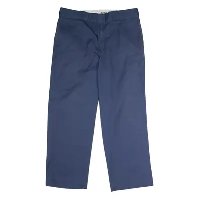 DICKIES 874 Workwear Mens Twill Trousers Blue Classic Straight W36 L28