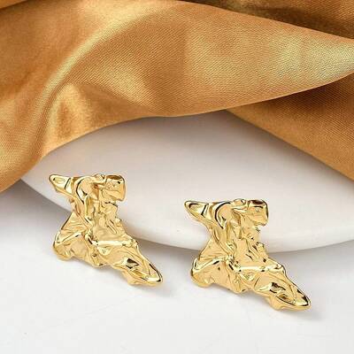 304 Stainless Steel Stud Earrings For Women