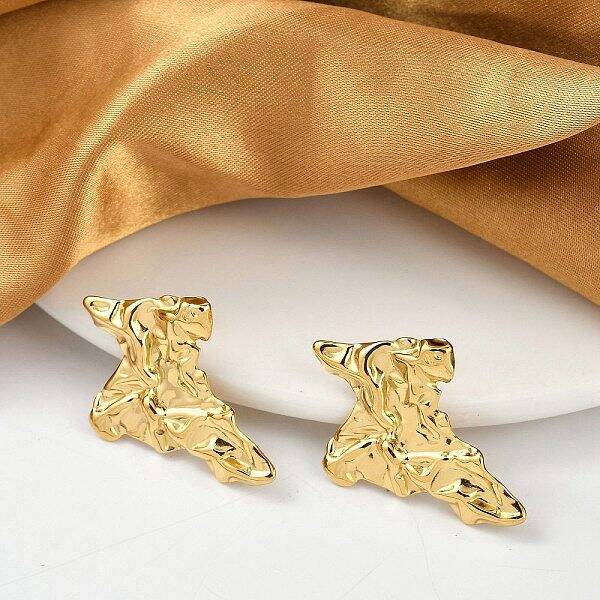 304 Stainless Steel Stud Earrings For Women