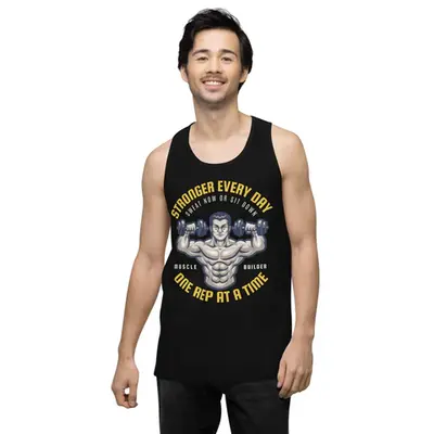 Sweat Now or Sit Down – Gym Enthusiast’s Essential Tank