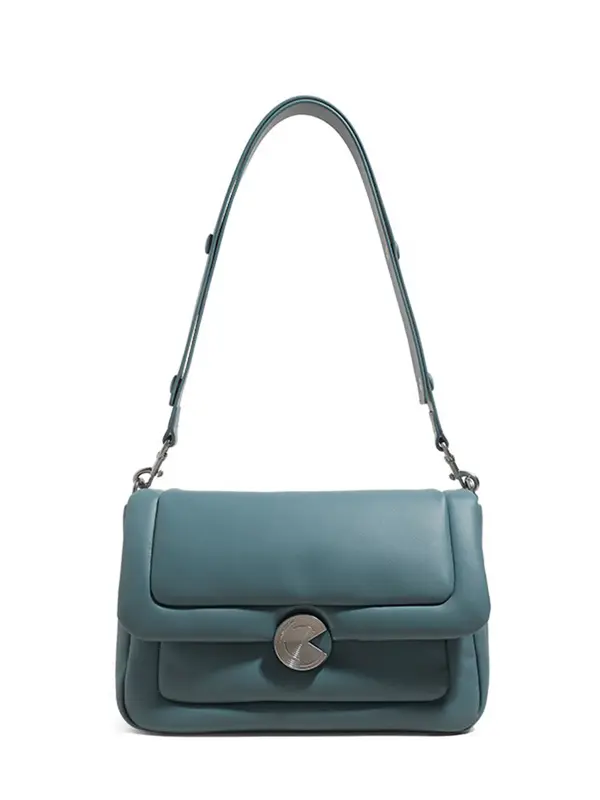 Smting leather mini flap bag