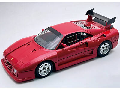 1985 Ferrari 288 GTO Evoluzione with OZ Wheels Red Mythos Series Limited Edition to 95 pieces Worldwide 1/18 Model Car by T...