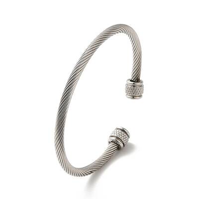 Non-Tarnish 304 Stainless Steel Cuff Bangles