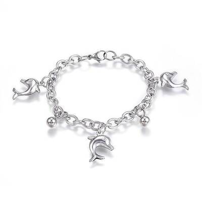 Tarnish Resistant 304 Stainless Steel Charm Bracelets