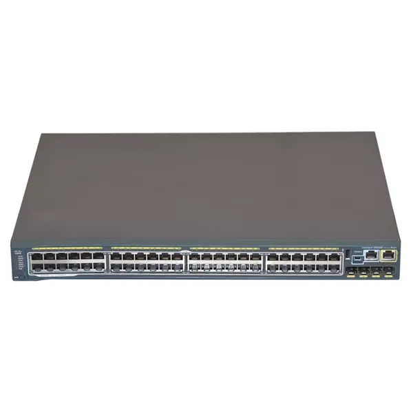 WS-C2960S-F48LPS-L-B Cisco Catalyst 2960S Series 2960S-48LPS 48 x RJ-45 Ports PoE+ 10/100/1000Base-T + 4 x SFP Ports Layer 2 ...