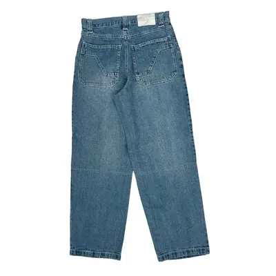 Hip Hop Infamous Gear Jeans - 30W 30L Blue Cotton Blend