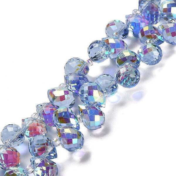 Electroplate Glass Beads Strands