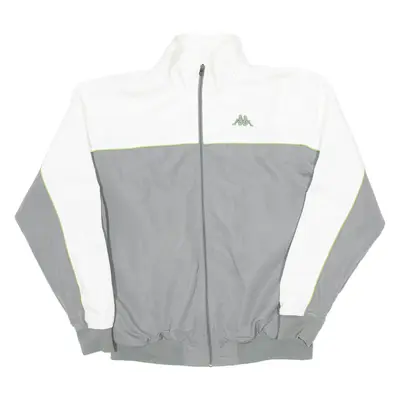 KAPPA Mens Bomber Jacket Grey XL