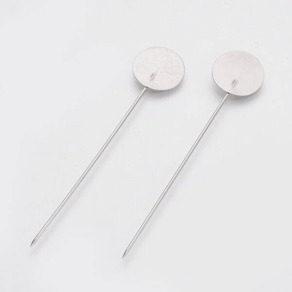 Tarnish Resistant 304 Stainless Steel Brooch Findings