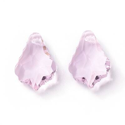 Faceted Glass Pendants