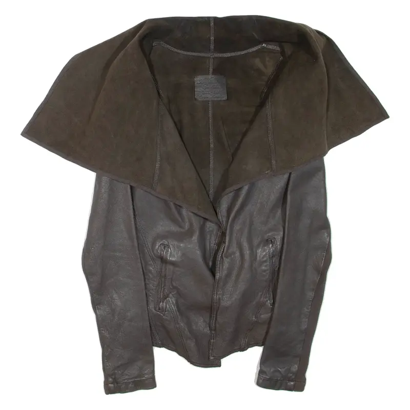 ALL SAINTS Womens Jacket Black Leather XS