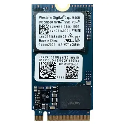 5SS0V26407 Lenovo 256GB Triple-Level Cell PCI Express NVMe 3.0 x4 M.2 2242 Solid State Drive