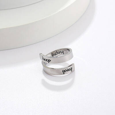 Non-Tarnish Stainless Steel Cuff Rings
