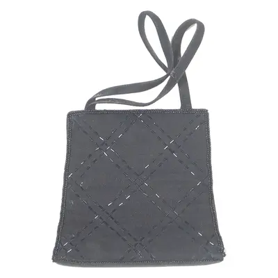 Beaded Womens Handbag Black