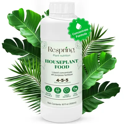 16 fl oz All-Purpose Liquid Plant Fertilizer - Makes 50 Gallons, for Indoor Houseplants, All-Natural, Groundwater Safe