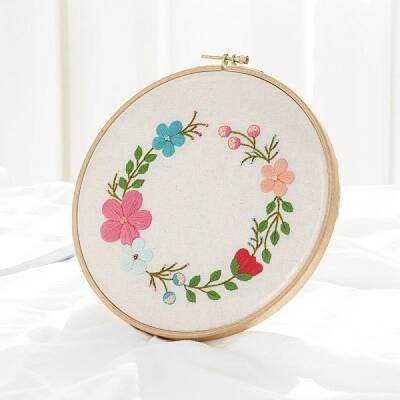Flower Pattern DIY Embroidery Kit