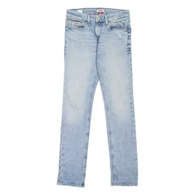 TOMMY JEANS Scanton Heritage Mens Jeans Blue Slim Straight Stone Wash W29 L32