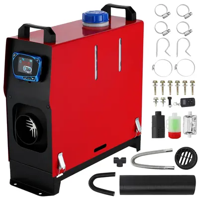 Garvee 8KW 12V All-in-One Diesel Air Heater - Portable Heater with Remote Control & LCD Monitor, Quick Heating for Car, RV, T...