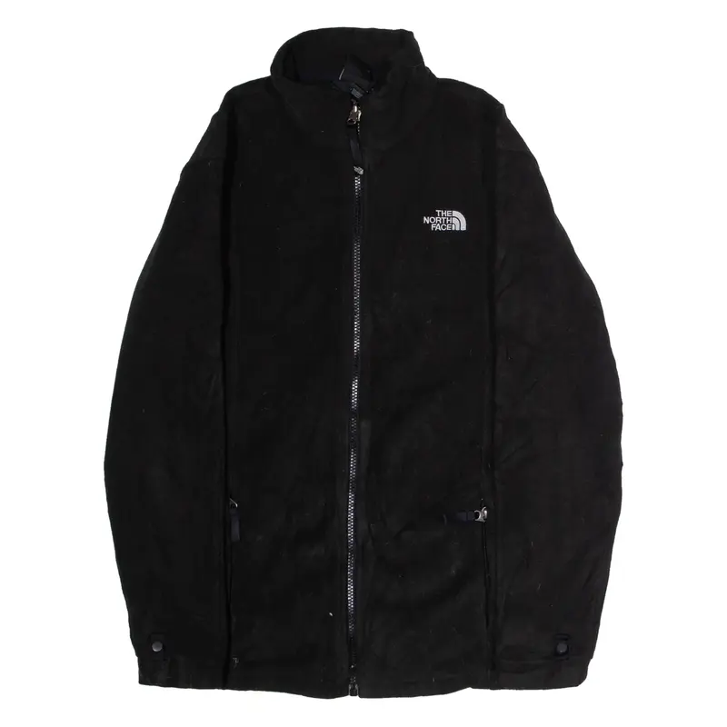 THE NORTH FACE Girls Fleece Jacket Black XL