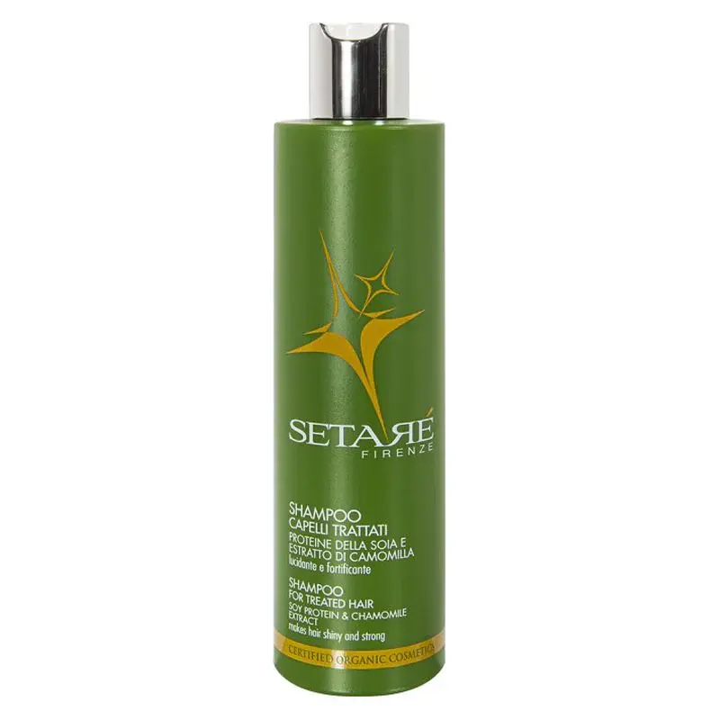 Setarè Shampoo Treated Hair Soy Proteins And Chamomile Extract 250 Ml