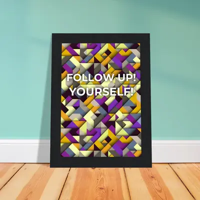 Abstract Motivation - Follow Up! Yourself!