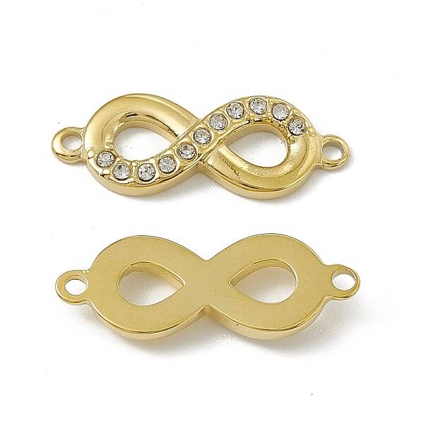 PVD Vacuum Plating 201 Stainless Steel Connector Charms