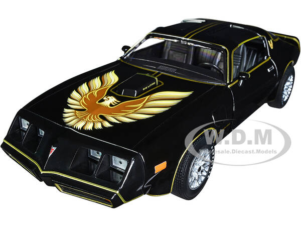 1979 Pontiac Firebird T/A Trans Am Black with Hood Phoenix \