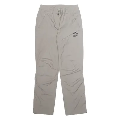 JACK WOLFSKIN Outdoor Womens Trousers Grey Regular Tapered W28 L30